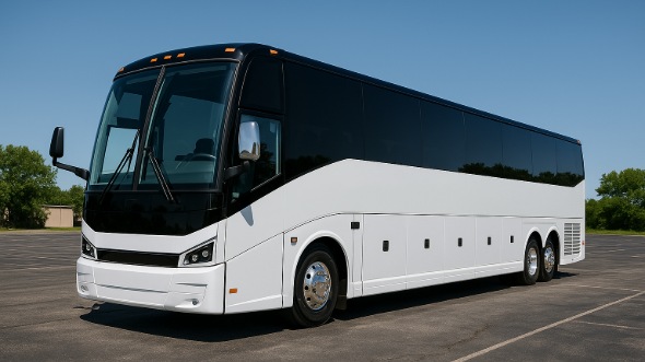 Exterior of West Orange Party Bus Company's 40 Passenger Party Bus in West Orange