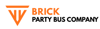 brick party bus company logo