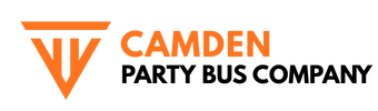 camden party bus company logo