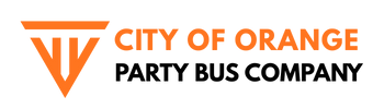 city of orange party bus company logo