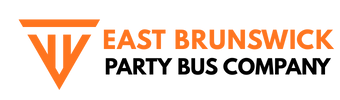 east brunswick party bus company logo