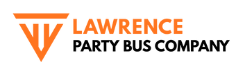 lawrence party bus company logo
