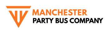 manchester party bus company logo