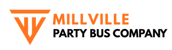 millville party bus company logo