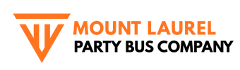 mount laurel party bus company logo