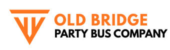 old bridge party bus company logo