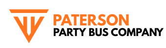 paterson party bus company logo