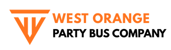 west orange party bus company logo